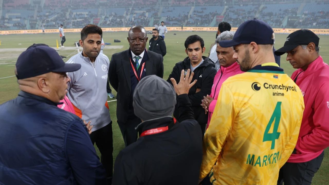IND vs SA 4th T20I Highlights Match has been called off due to low visibility