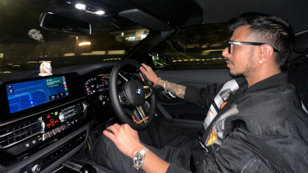 Yuzvendra Chahal share New BMW photo, brings home with his parents