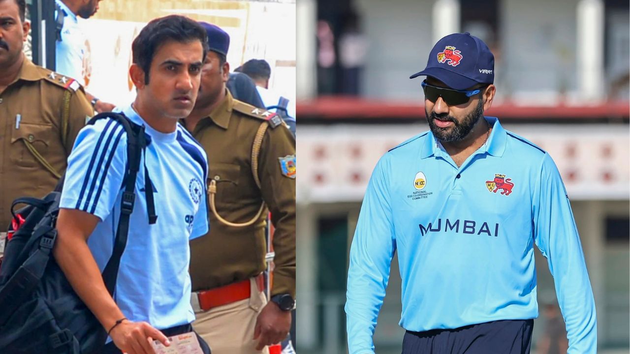 Fans targets Gautam Gambhir after Rohit Sharma Slams century in Vijay Hazare Trophy