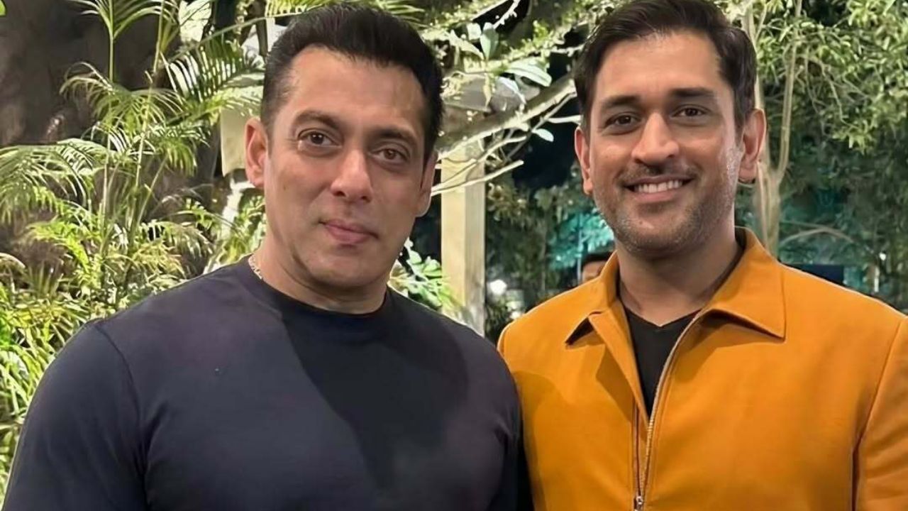 MS Dhoni attend Salman Khan 60th birthday party ahead of IPL 2026, clicked photos with Sakshi