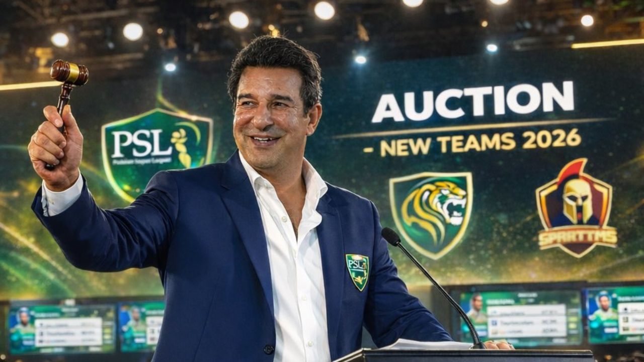 PCB appoints Wasim Akram as a PSL 11 brandamesdor, after criticize IPL at London
