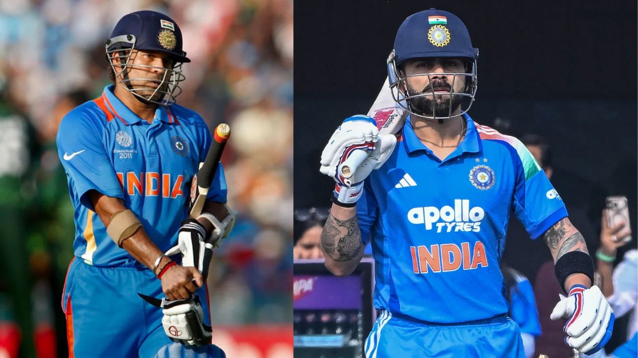 Virat Kohli only 25 runs away from break Sachin Tendulkar record