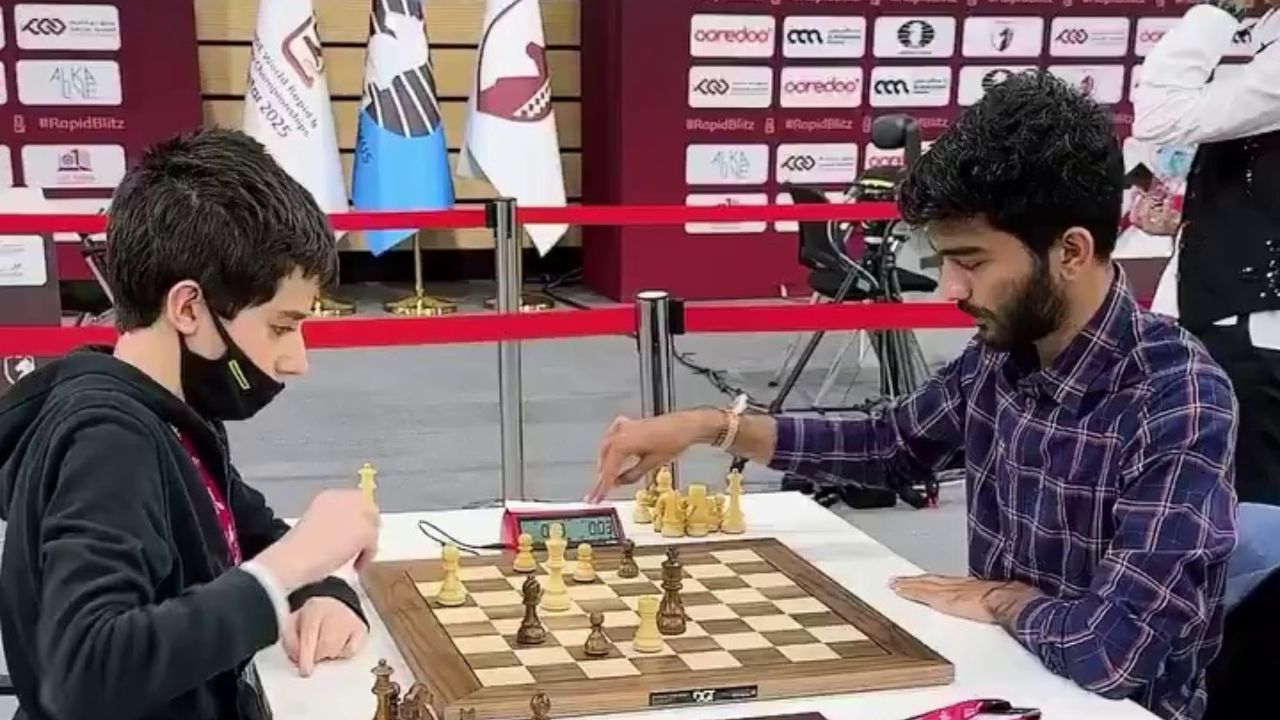 Gukesh Dommaraju loses to 12-year-old chess prodigy Sergey Sklokin in World Blitz Championship