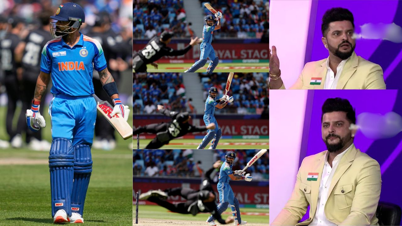 Suresh Raina Reaction on Glenn Phillips Catch