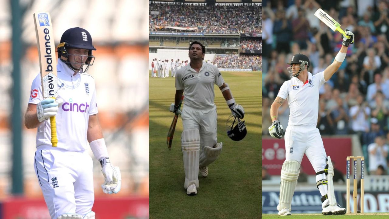 6 Most Century and Half Century in IND vs ENG Test Series Joe Root Sachin Tendulkar Alastair Cook Rahul Dravid Kevin Pietersen Mohammad Azharuddin