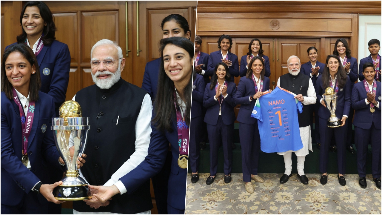 Team India With Narendra Modi