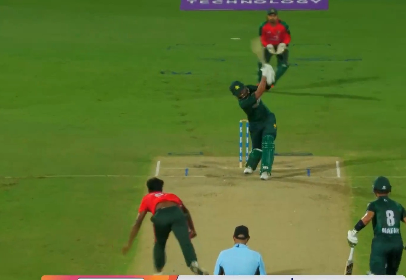 VS 27CricketonXMaybethetwoPakistaniopenerswilltalkthroughtheirmixupniceandcalmlyOrmaybeYasirandNafayhaveadifferentwayofcommunicatingTopEndT20Liveon7plushttpstco40kLUR2PBAX 0 01 