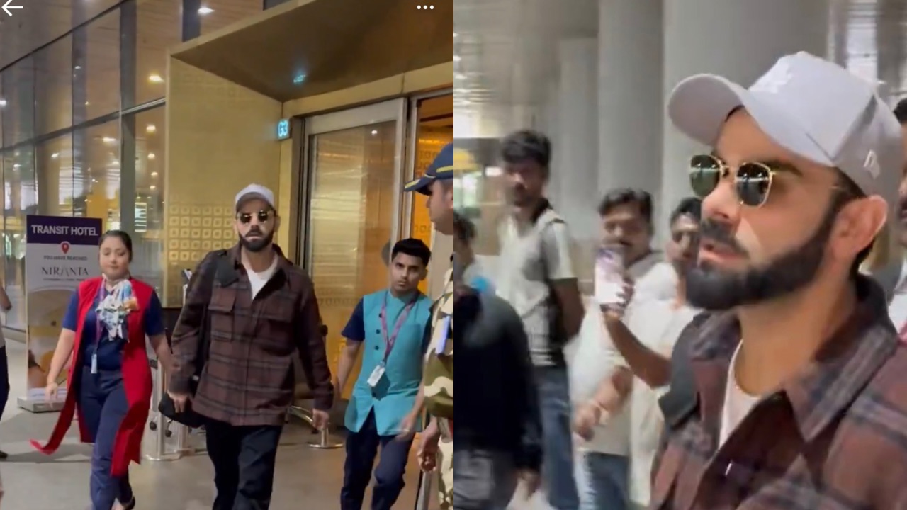 Virat Kohli Arrived In India