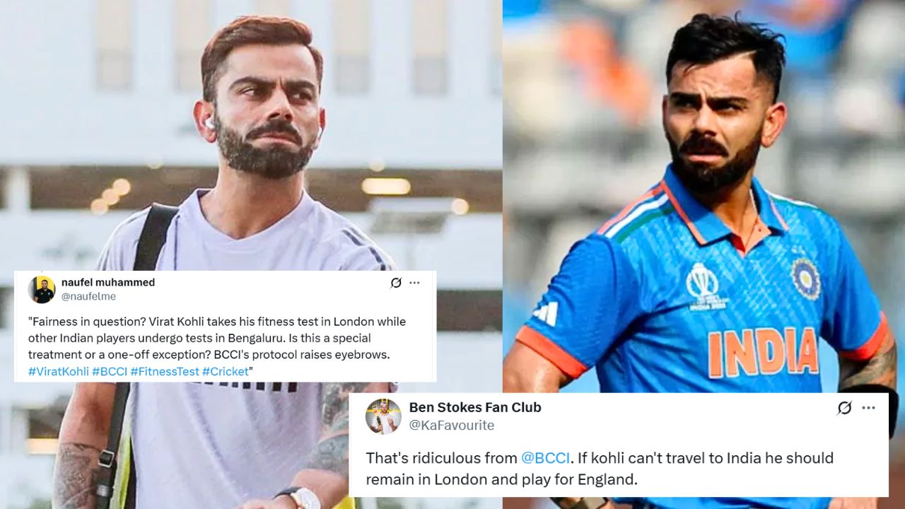 Virat Kohli Fitness Test Took Place In London Fans Are Divided Because Of BCCI