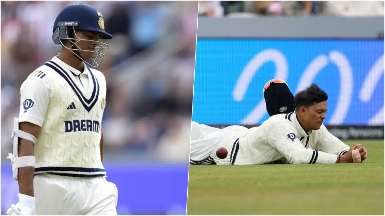 Yashasvi Jaiswal Dropped Catches