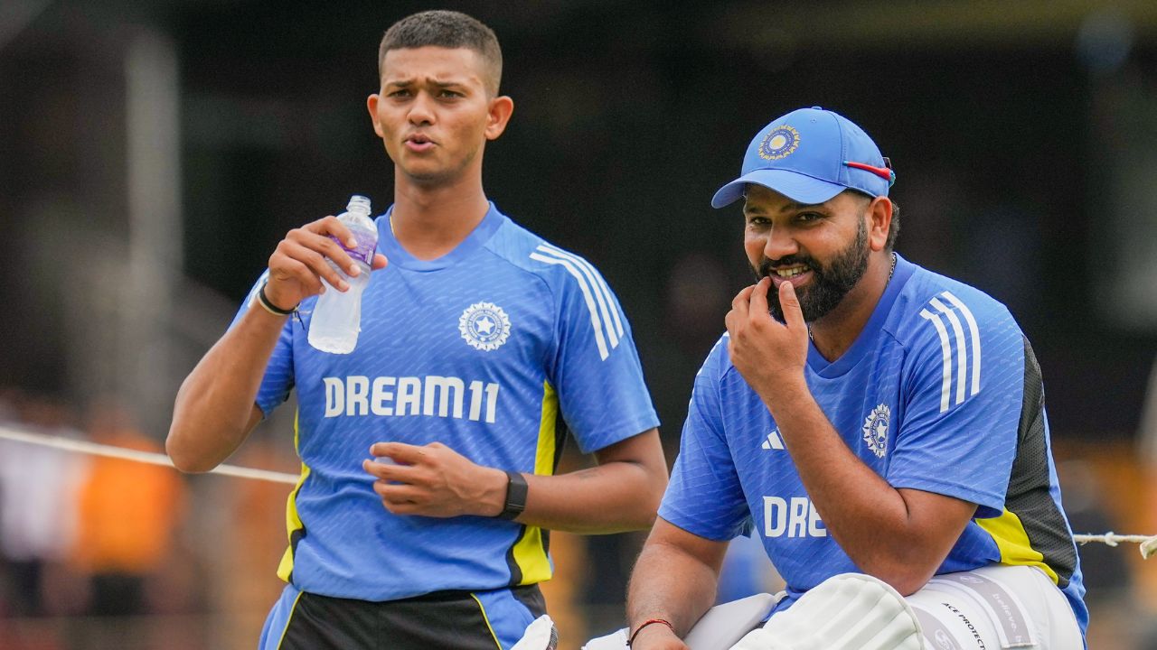 Yashasvi Jaiswal And Rohit Sharma