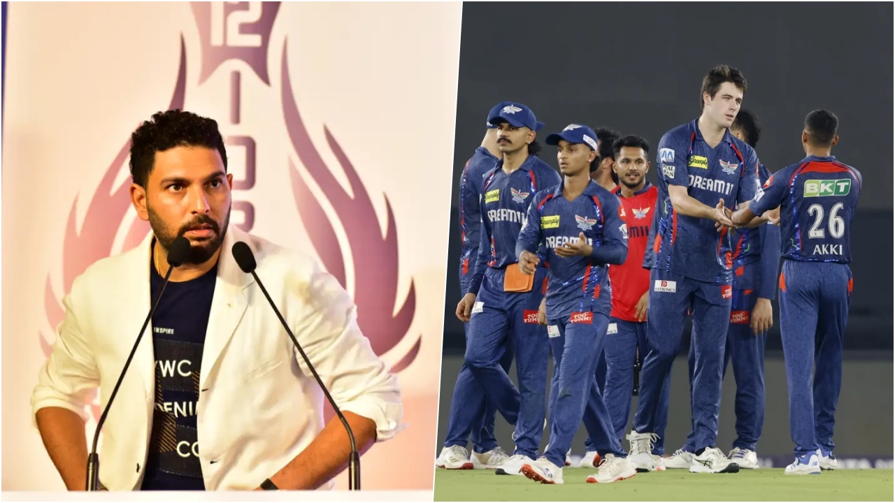Yuvraj Singh And LSG Team