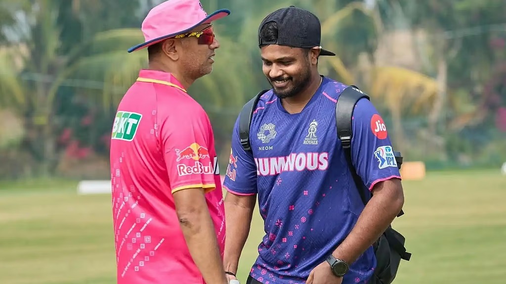Sanju Samson And Rahul Dravid