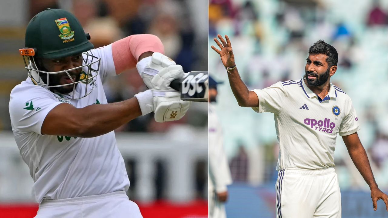 Jasprit Bumrah make fun of Temba Bavuma, IND vs SA 1st Test