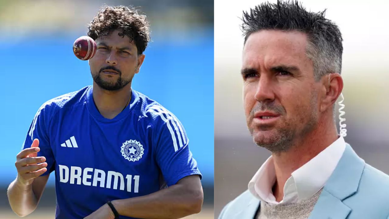 Kuldeep Yadav And Kevin Pietersen