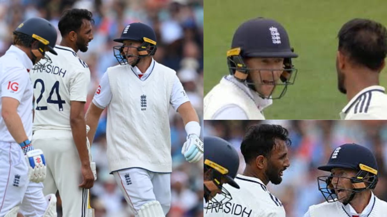 Prasidh Krishna joe Root Controversy what was happened video went viral