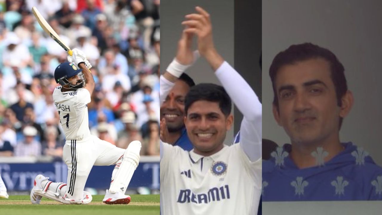 Akash Deep Fifty and Shubman Gill-Gautam Gambhir Reaction