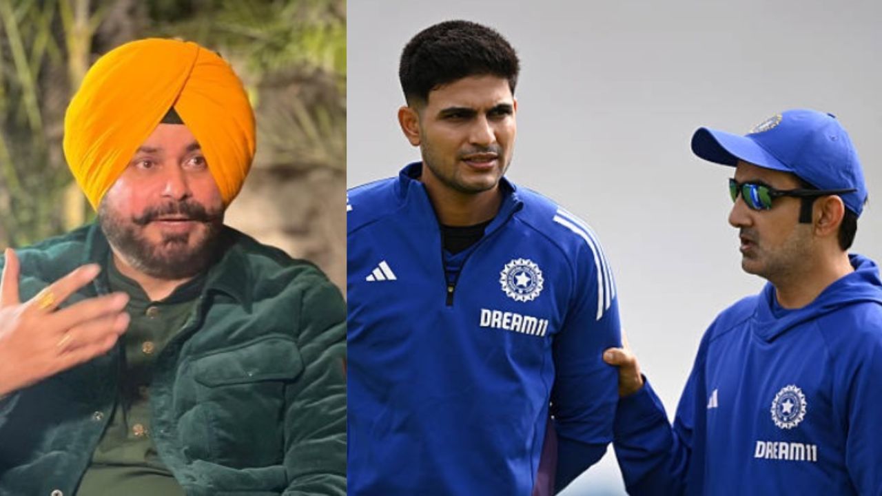 Navjot singh sidhu slams gautam gambhir and shubman gil