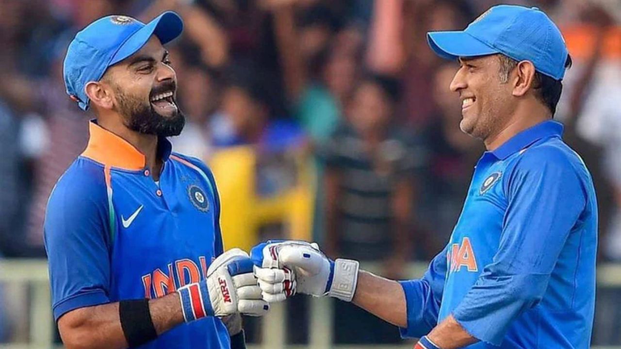 Virat Kohli and MS Dhoni