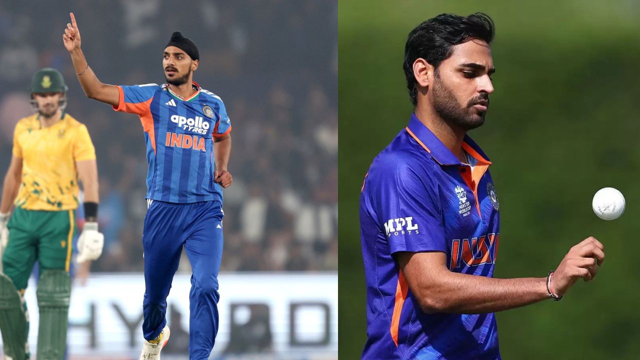 Arshdeep Singh and Bhuvneshwar Kumar
