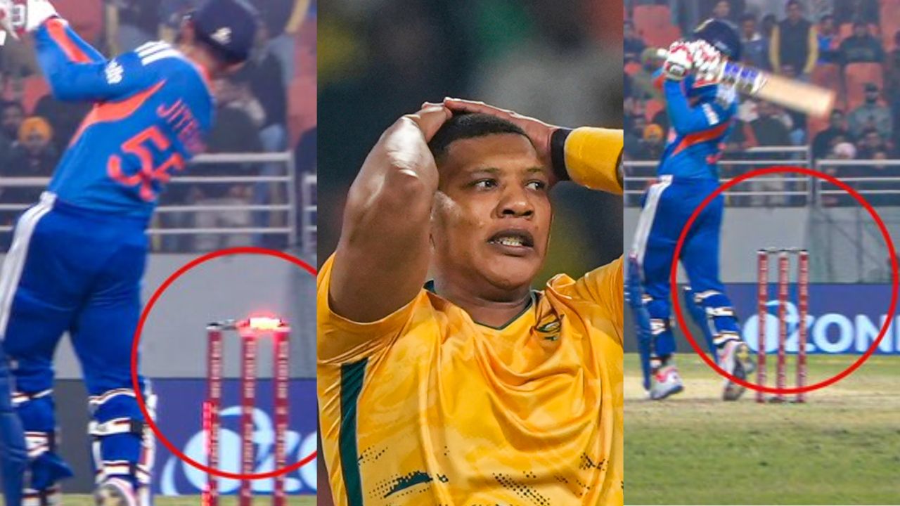 Jitesh Sharma Get Lucky in IND vs SA 2nd T20I