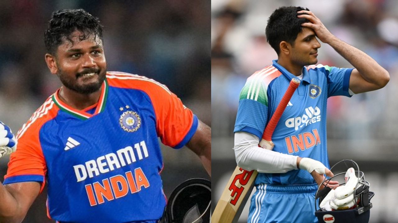 Shubman Gill vs Sanju Samson Shubman Gill vs Sanju Samson