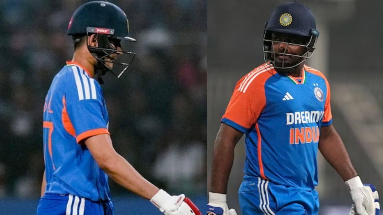 Shubman Gill vs Sanju Samson T20I Record