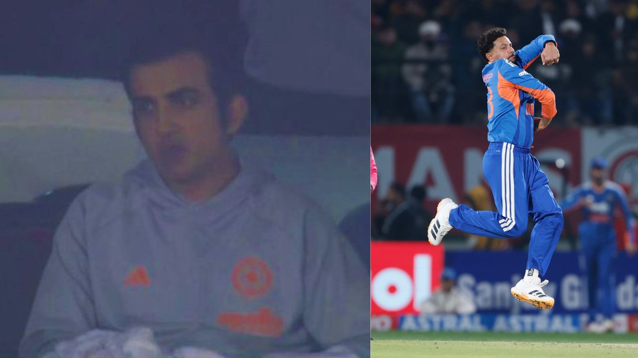 Gautam Gambhir and Kuldeep Yadav Gautam Gambhir and Kuldeep Yadav