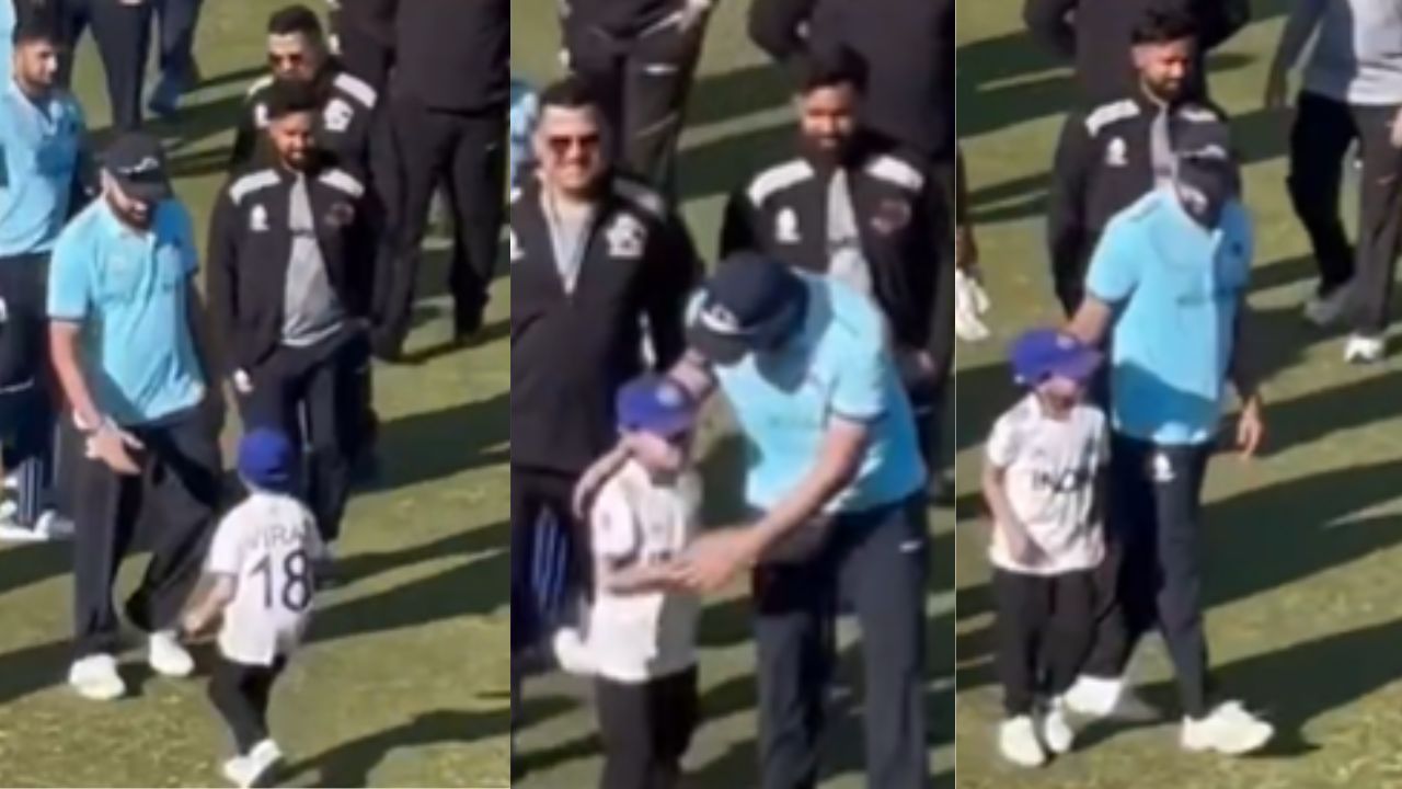 Rohit Sharma Hugged Virat Kohli Fan