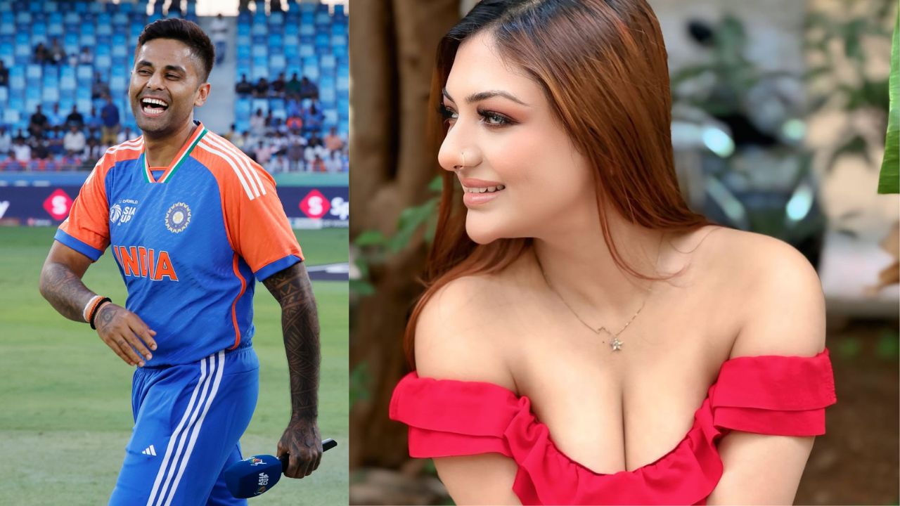 Suryakumar Yadav and Khushi Mukherjee