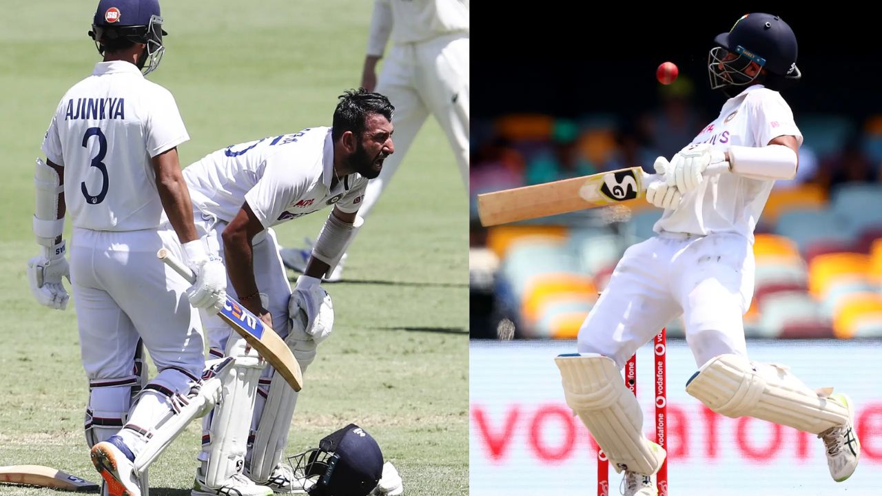 Cheteshwar Pujara 5 memorable innings one was famous in 2020-2021 Gabba test
