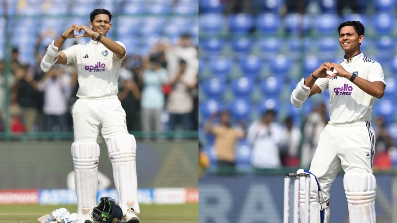 Yashasvi Jaiswal Century Celebration