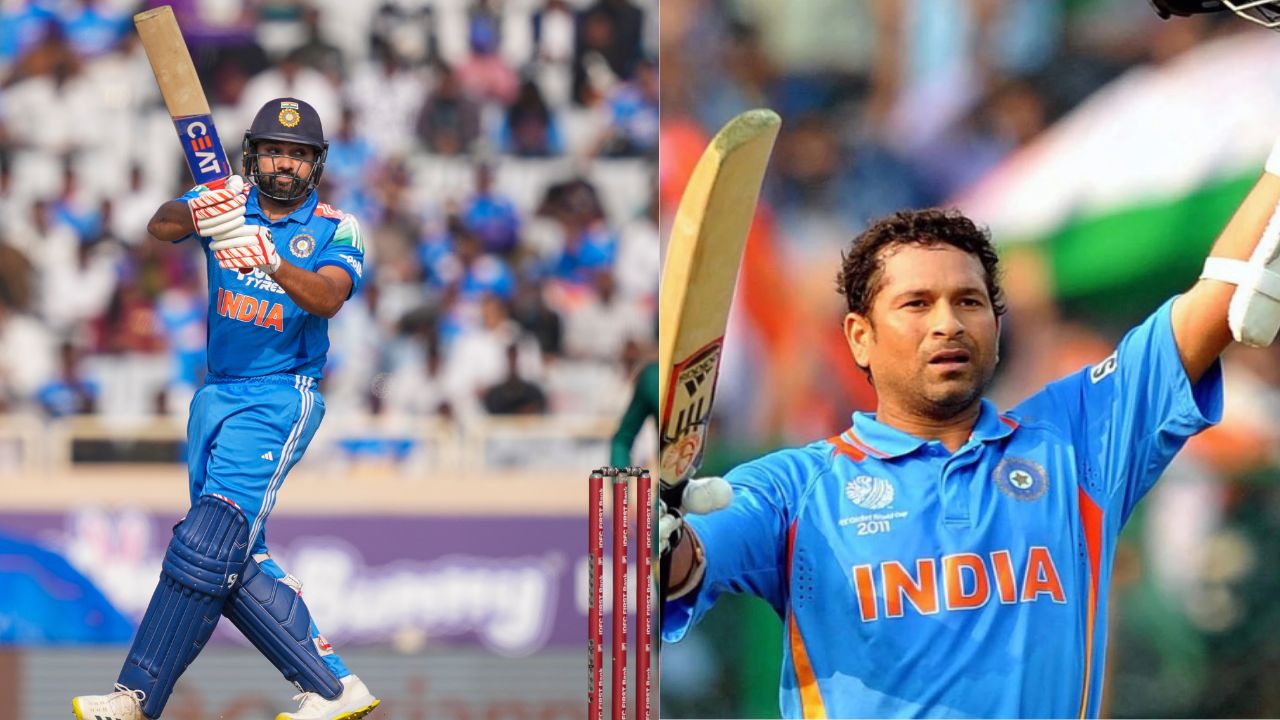 Rohit Sharma can break Sachin Tendulkar ODI Century record in IND vs SA Raipur Match