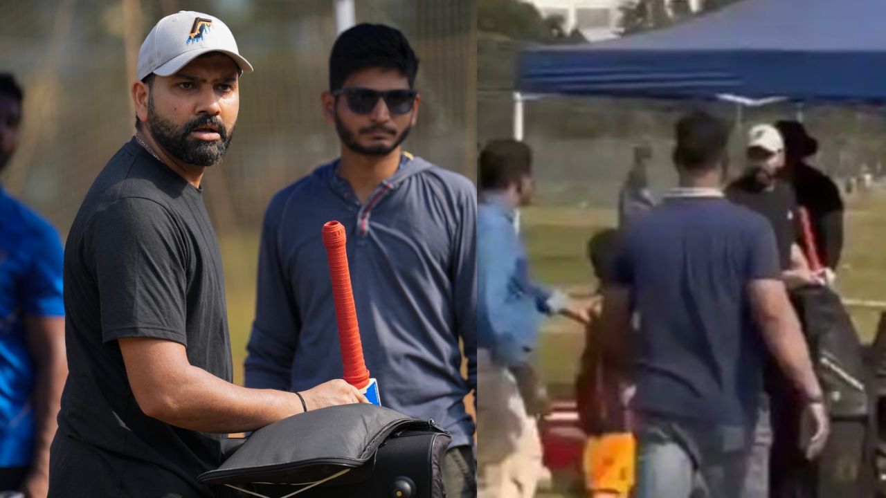 Rohit Sharma scold bodyguard for stopping a kid to meet him