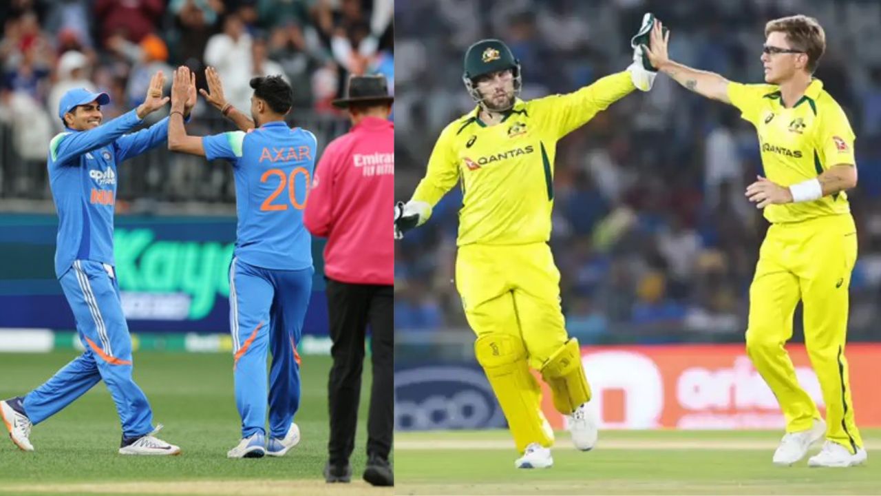 Team India and Australia team