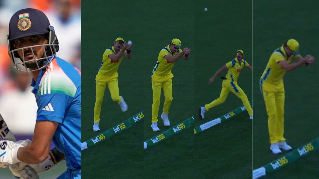 Axar Patel and Mitchell Starc Stunning Catch