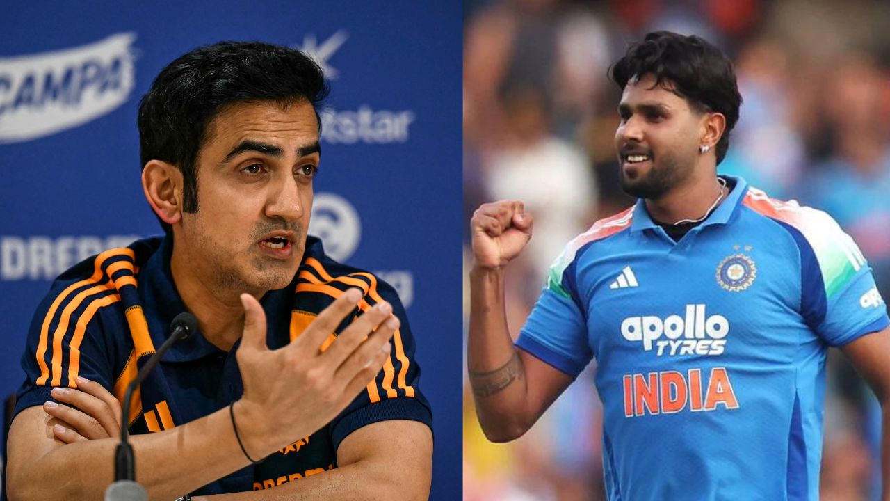 gautam gambhir give Strict warning to Harshit Rana