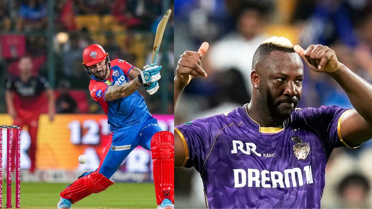  Faf du Plessis and Andre Russell