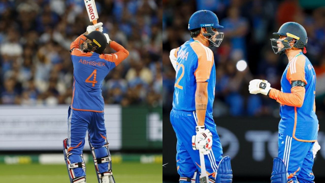 Abhishek Sharma and Harshit Rana