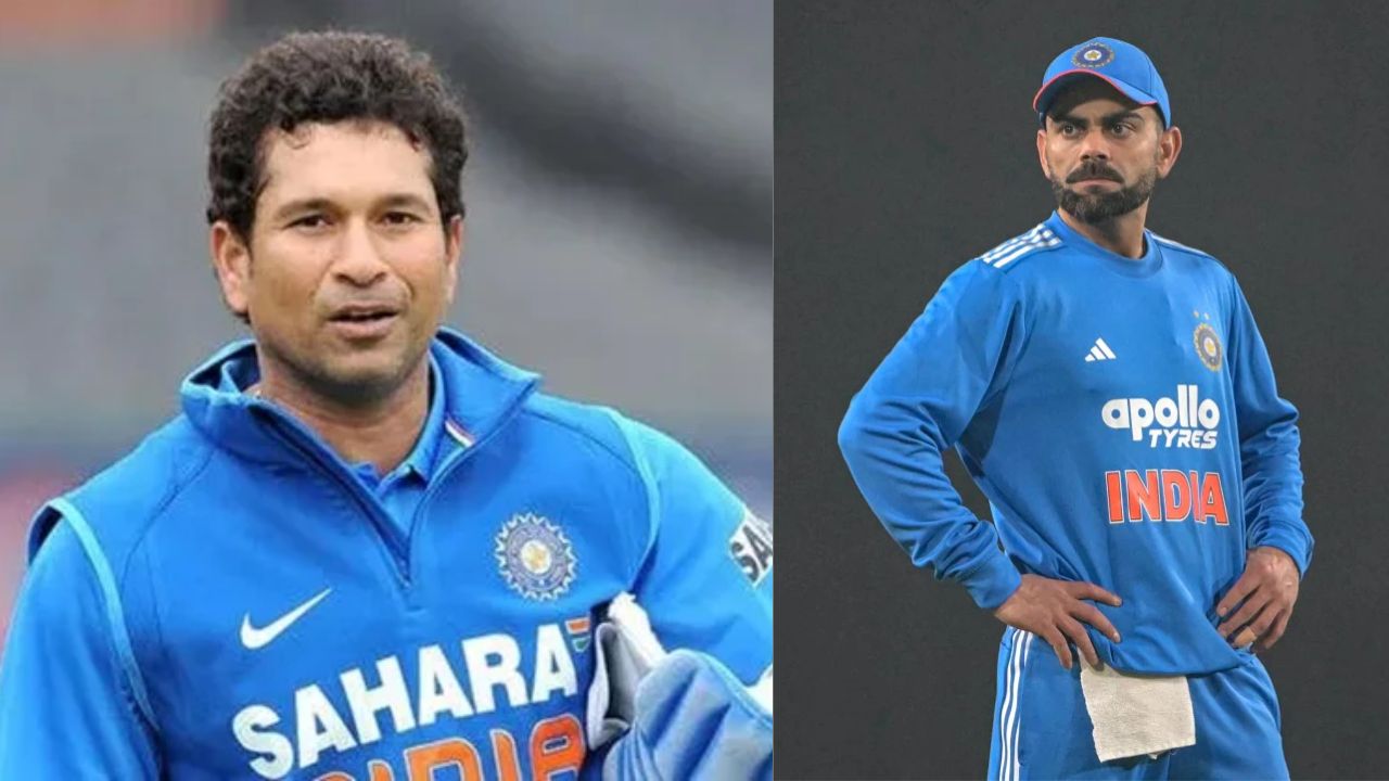 Virat Kohli can break Sachin Tendulkar hundred record in ODI at a batting position