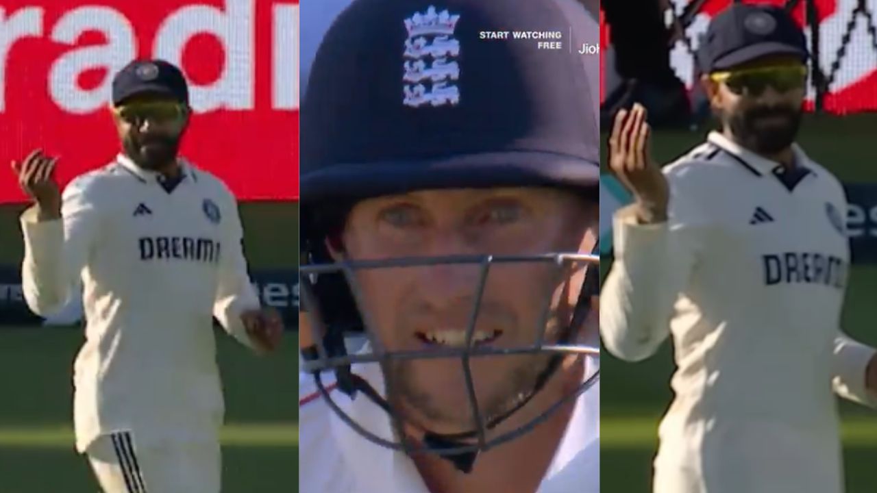 Ravindra Jadeja and Joe Root