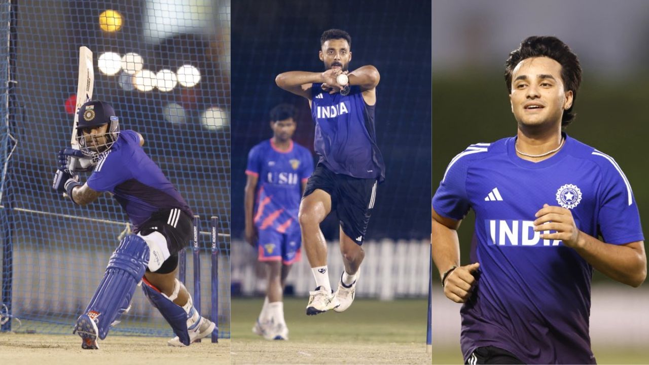 Team india starts prepartion for next match against UAE photos went viral