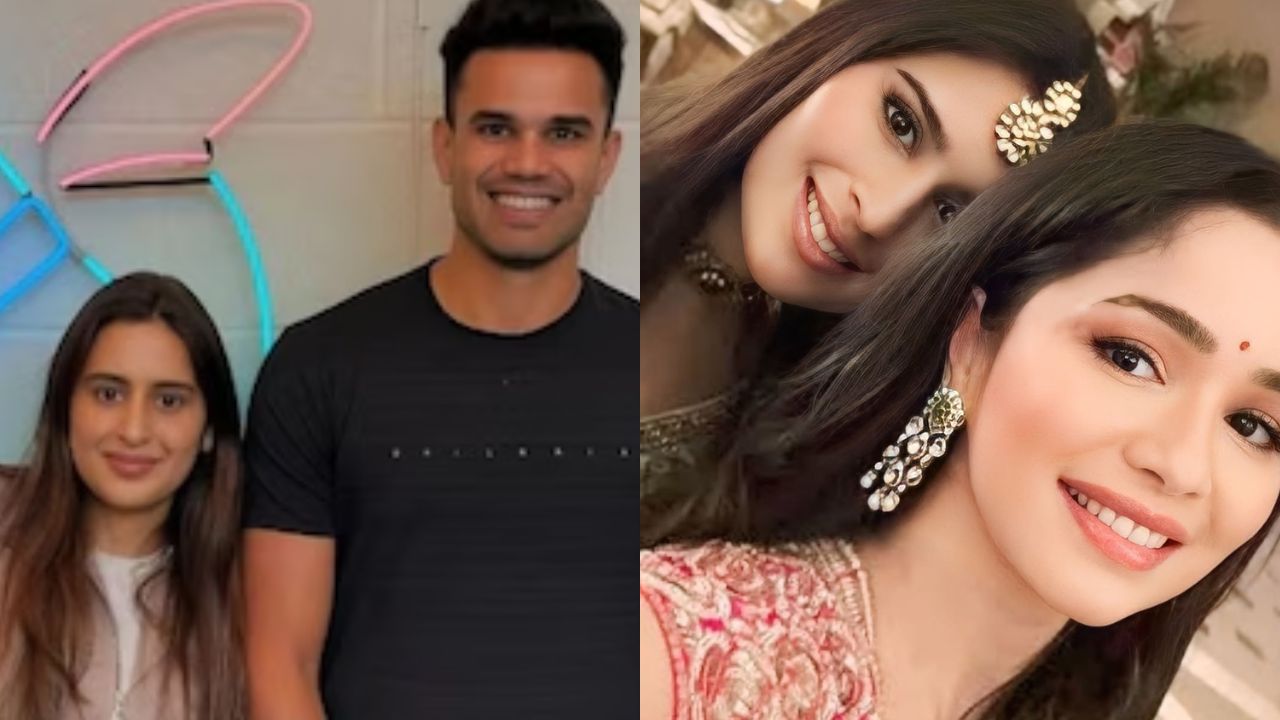 Arjun Tendulkar Fiancee Saaniya Chandhok and Sara Tendulkar