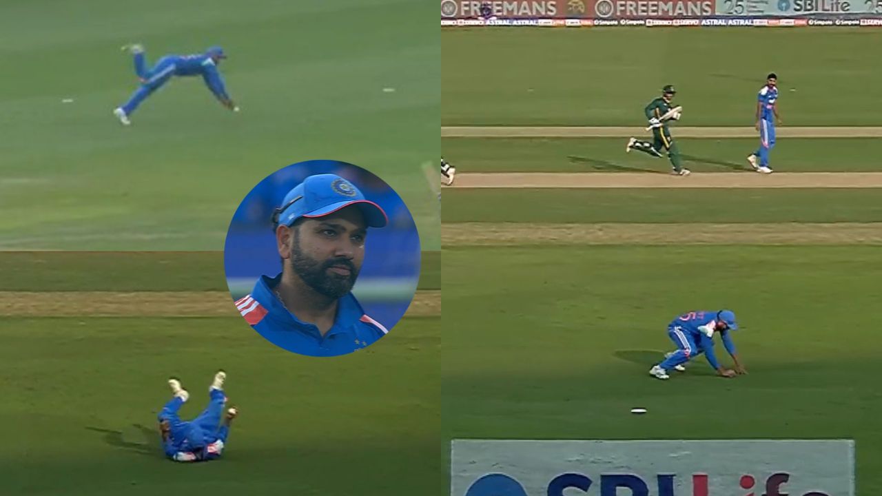 Rohit Sharma Fielding
