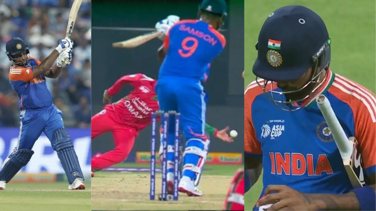 Sanju Samson Straight Drive make Hardik Pandya