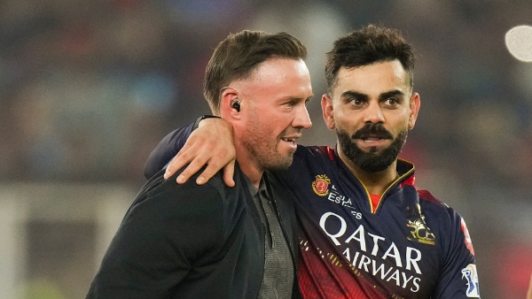 AB de Villiers and Virat Kohli