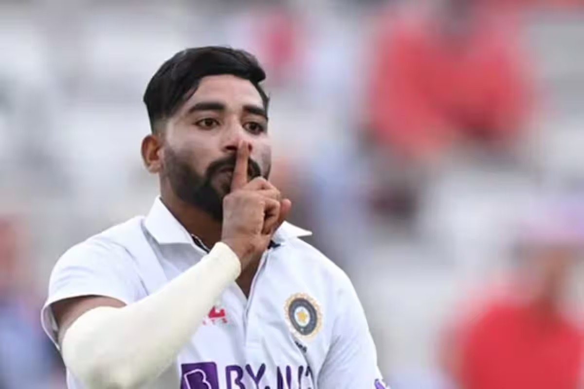 Mohammed Siraj Angry