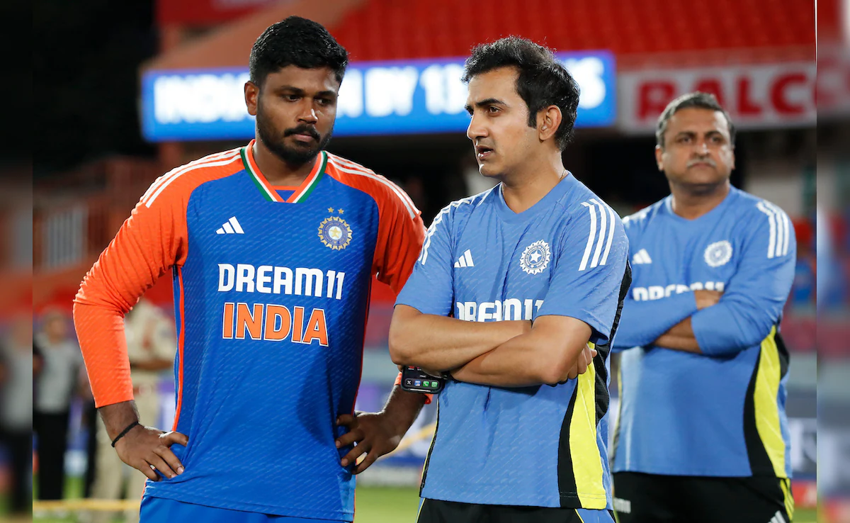 Sanju Samson With Gautam Gambhir