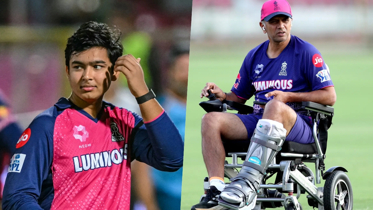 Vaibhav Suryavanshi Rahul Dravid