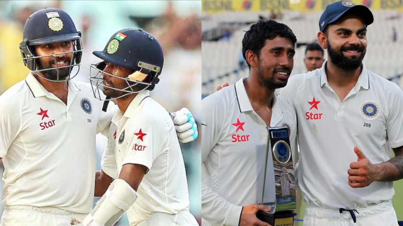 Wriddhiman Saha Rohit Kohli